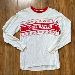 VS Pink Long sleeve tee